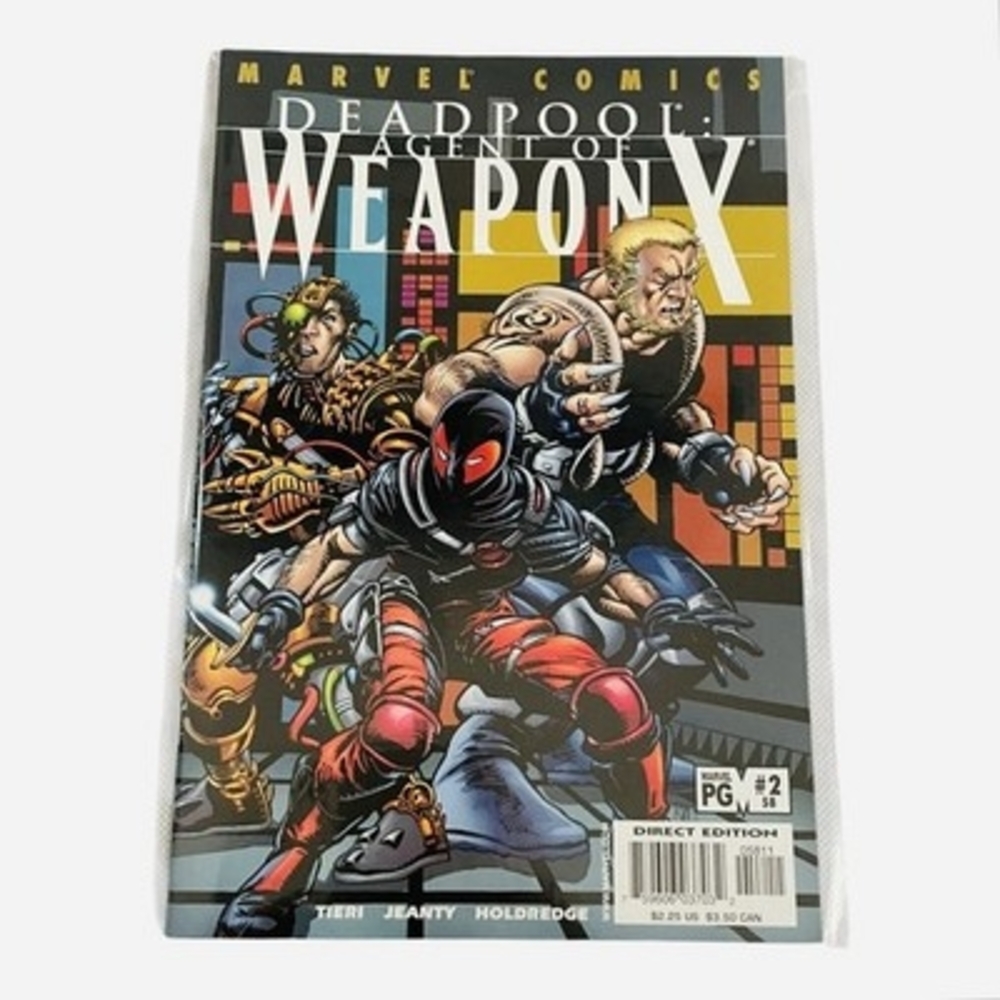 Marvel Comics Deadpool Agent of Weapon X #2 Issue 58 Tieri Jeanty NM New - Picture 3 of 4